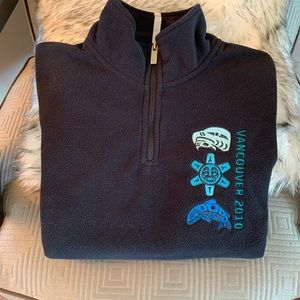 Official Olympic Vancouver 2010 Fleece zip top